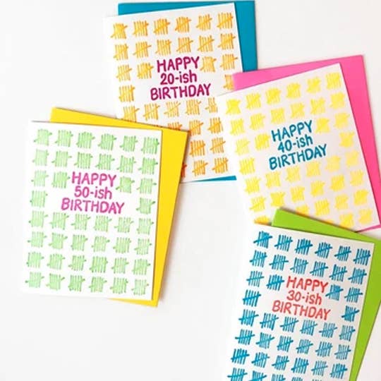 Happy 50-ish Birthday Card