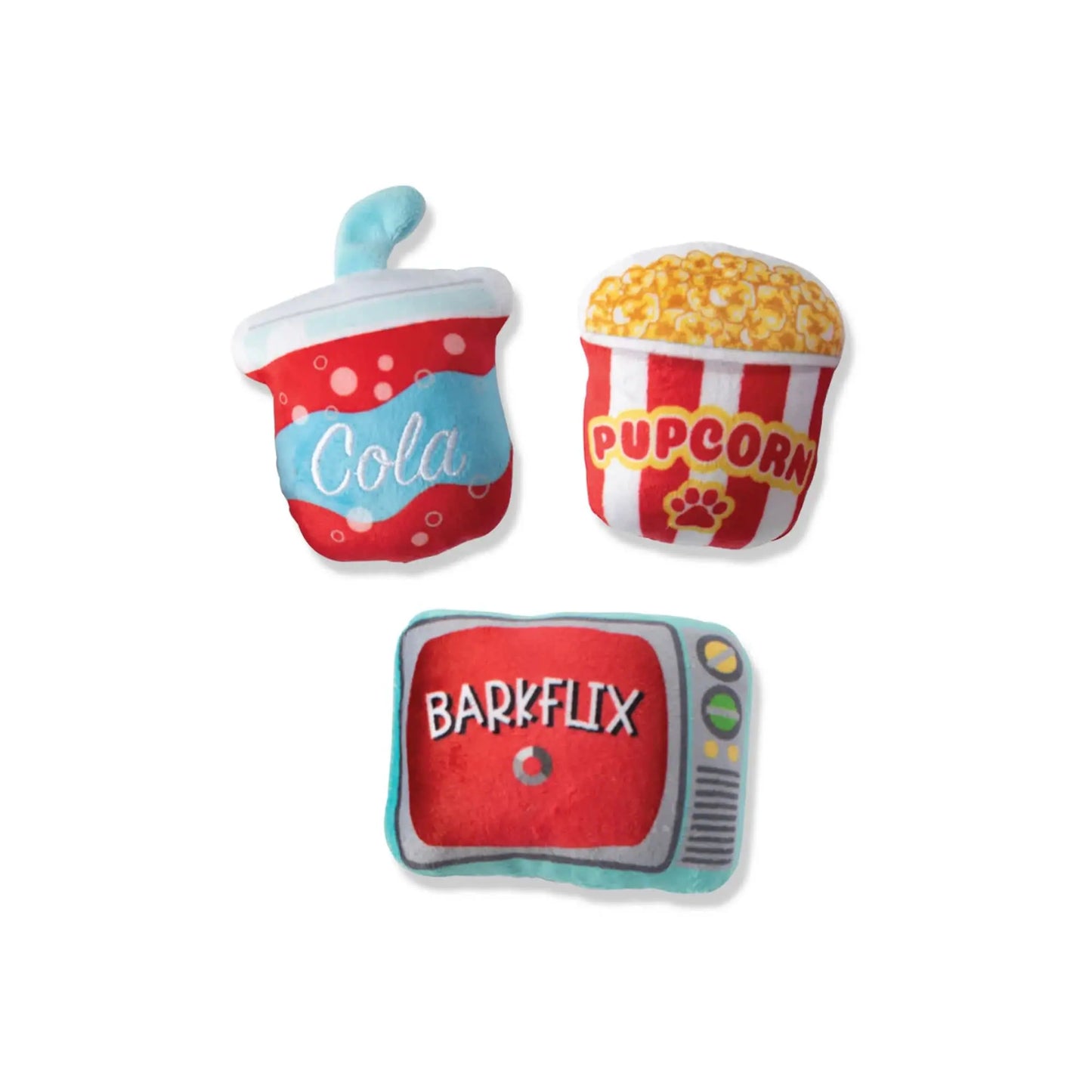 Pet Shop by Fringe Studio Dog Toy Set/3 Barkflix