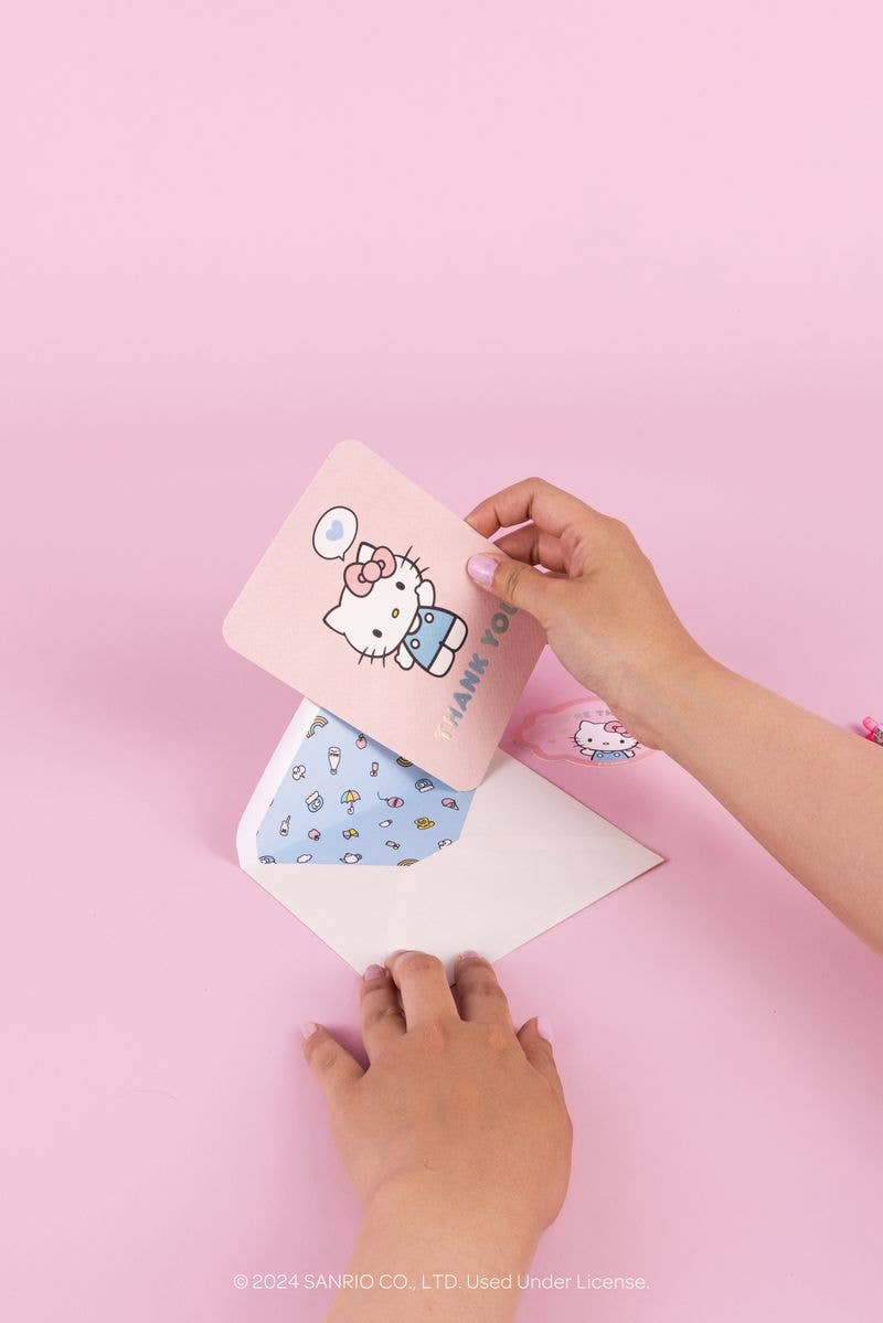 Hello Kitty Thank You Deluxe Greeting Card