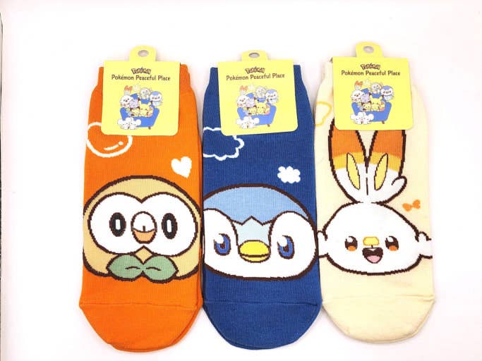 Pokemon Peaceful Place Character Socks