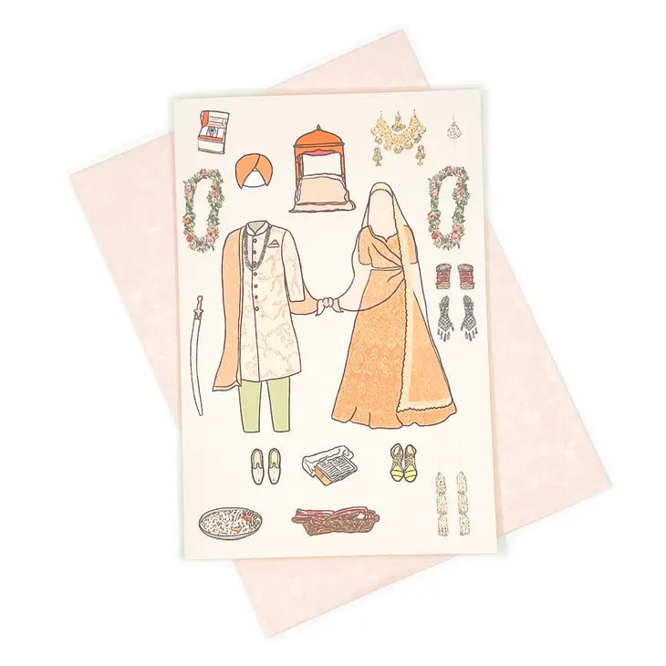 Indian (Sikh) Wedding Card