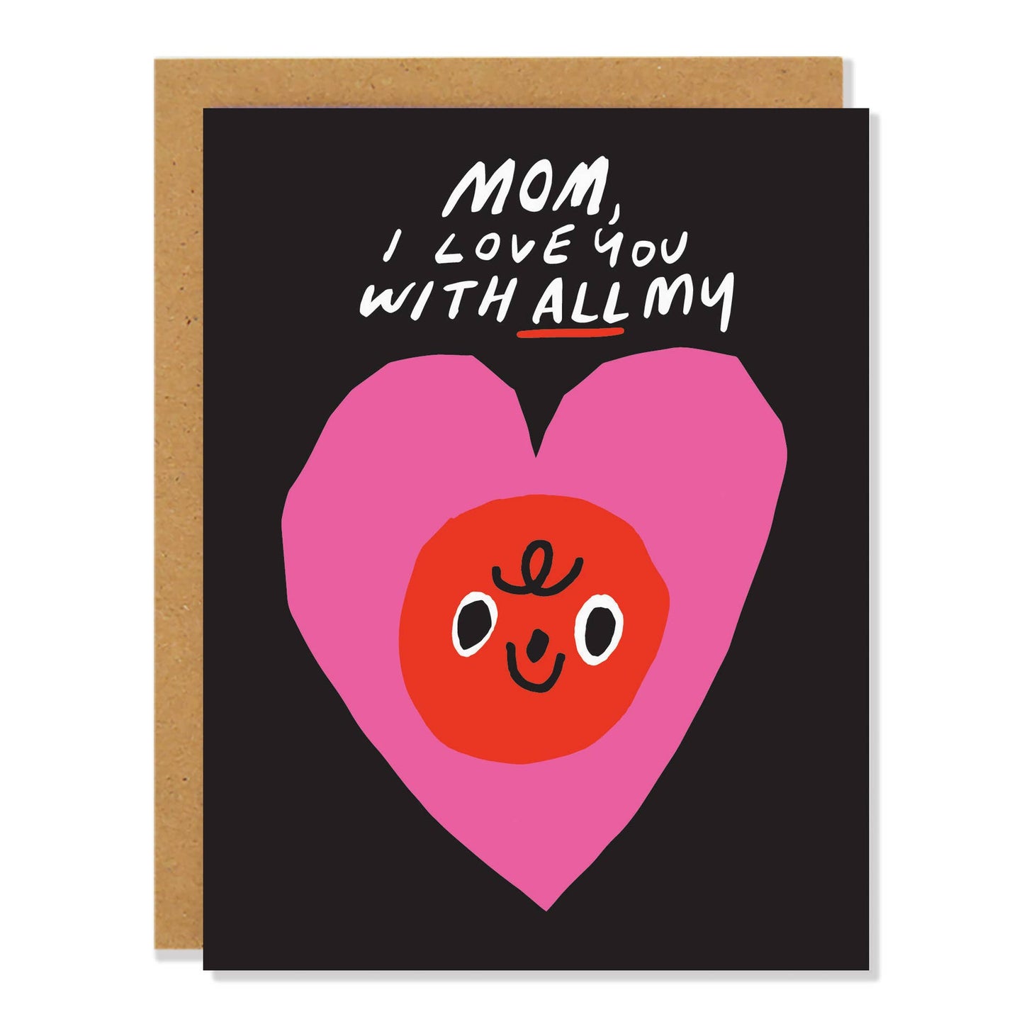 Mother's Day Heart - Mother's Day Greeting Card