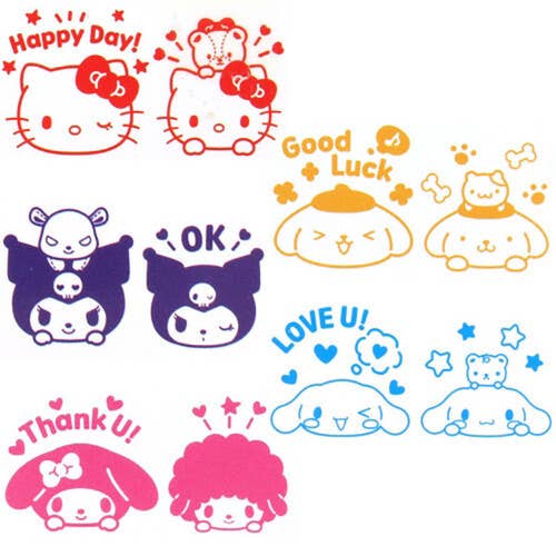 Sanrio Characters Permanent stamp- Mystery Blind Box