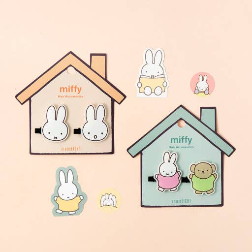 Miffy Hair Clip Pin SET
