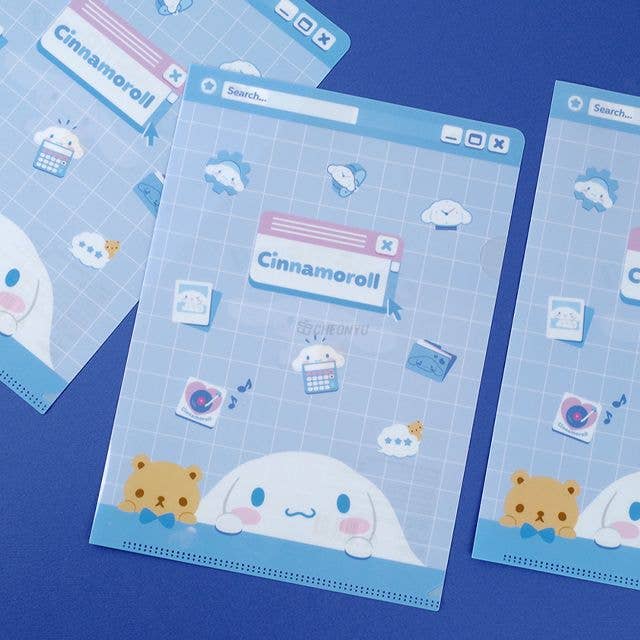 Sanrio Translucent A4 file folder