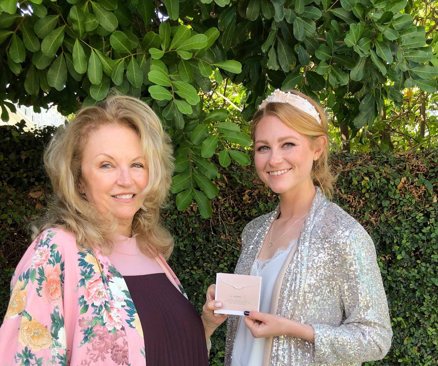 Best Day Ever Necklace + card/env - Mother of Bride