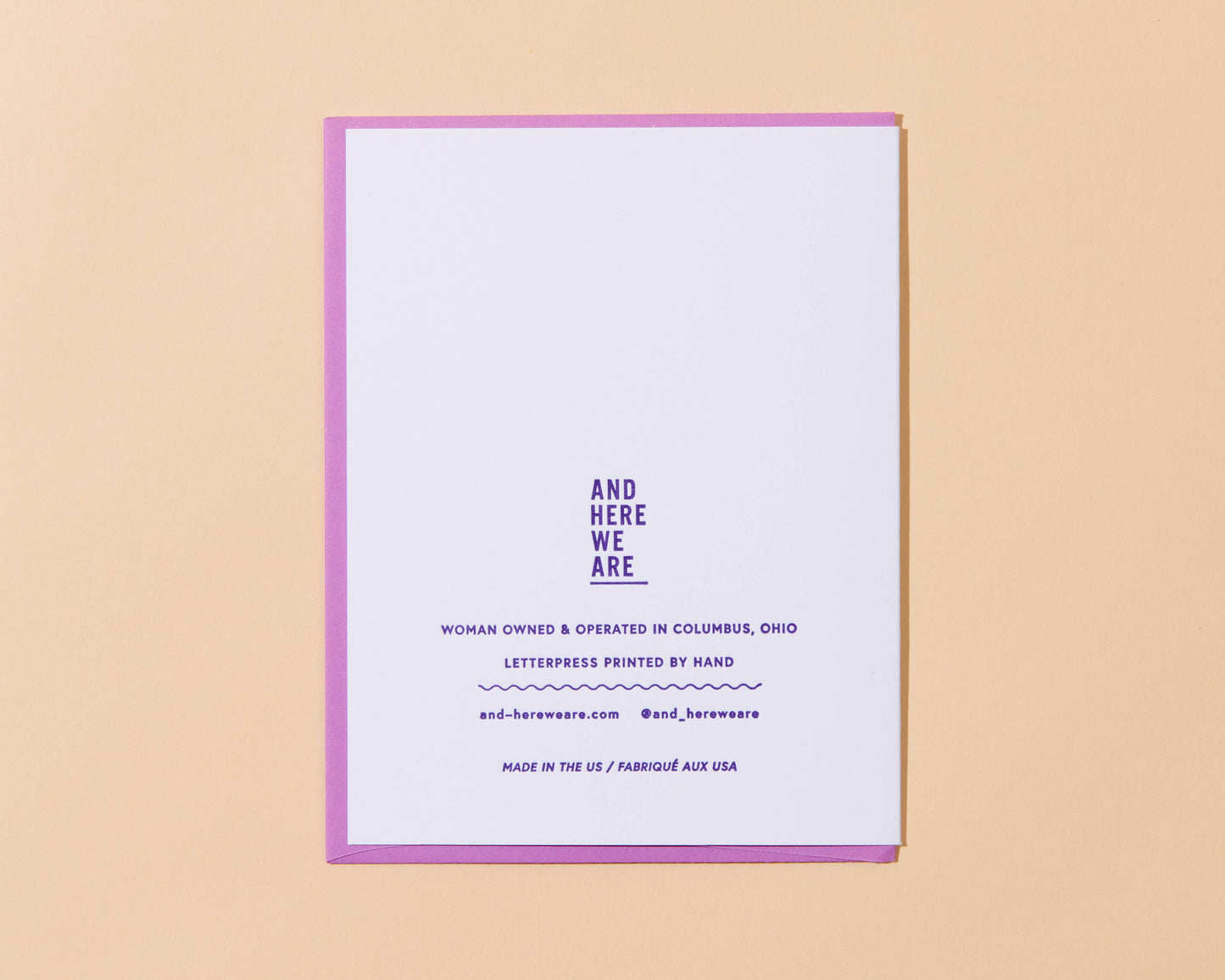 In This Economy??? Letterpress Greeting Card