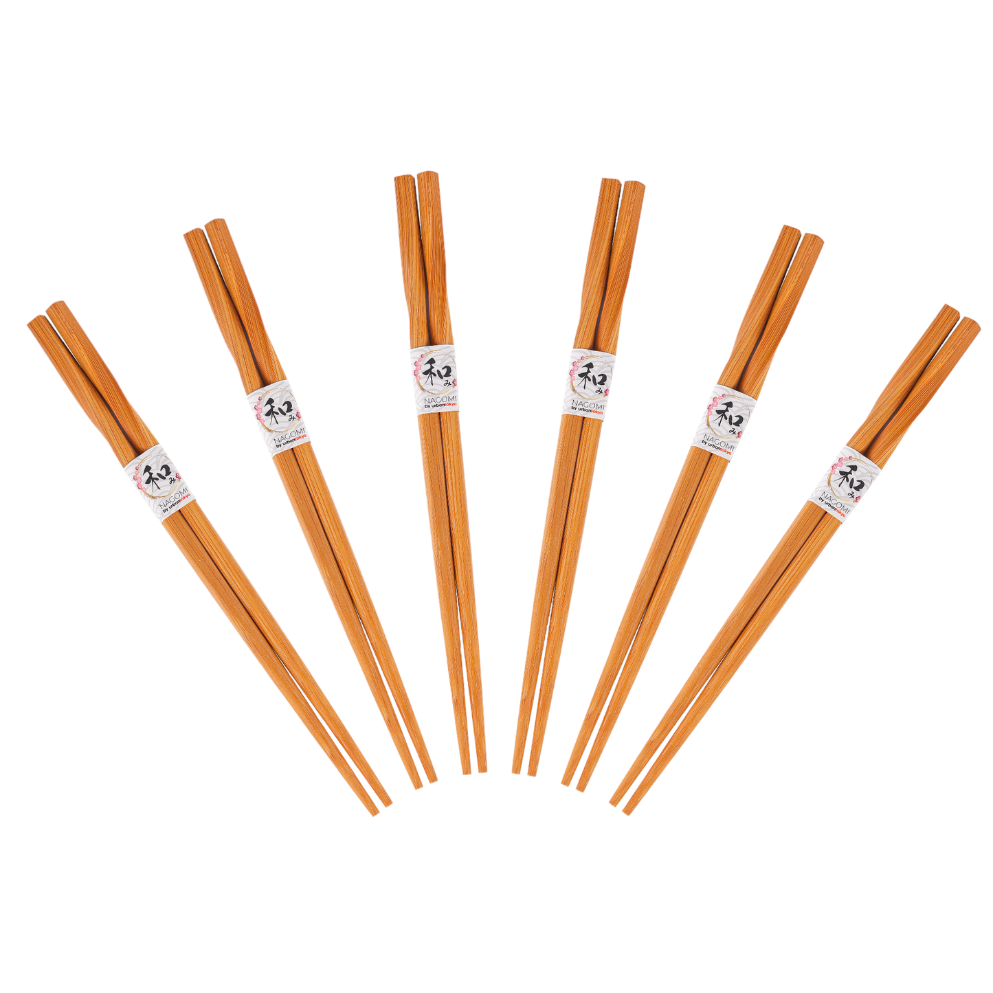 Twisted Bamboo Chopsticks 1 pair