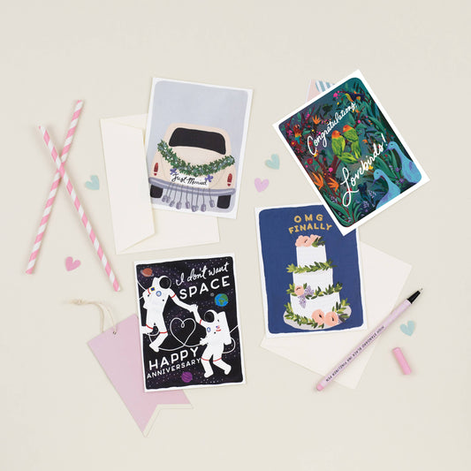 Lovebirds | Congrats Happy Wedding Engagement Card