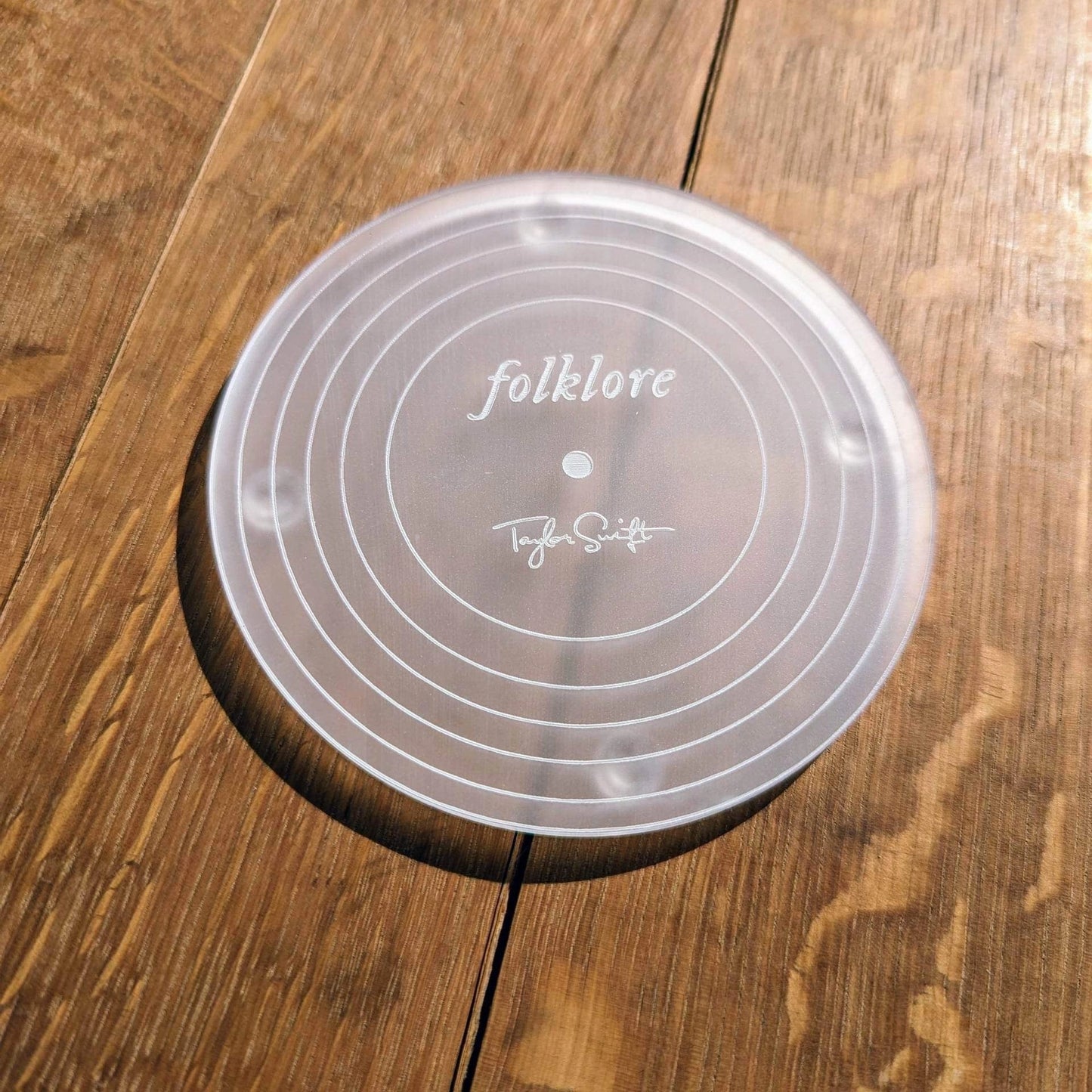 Taylor Swift Albums Acrylic Coaster