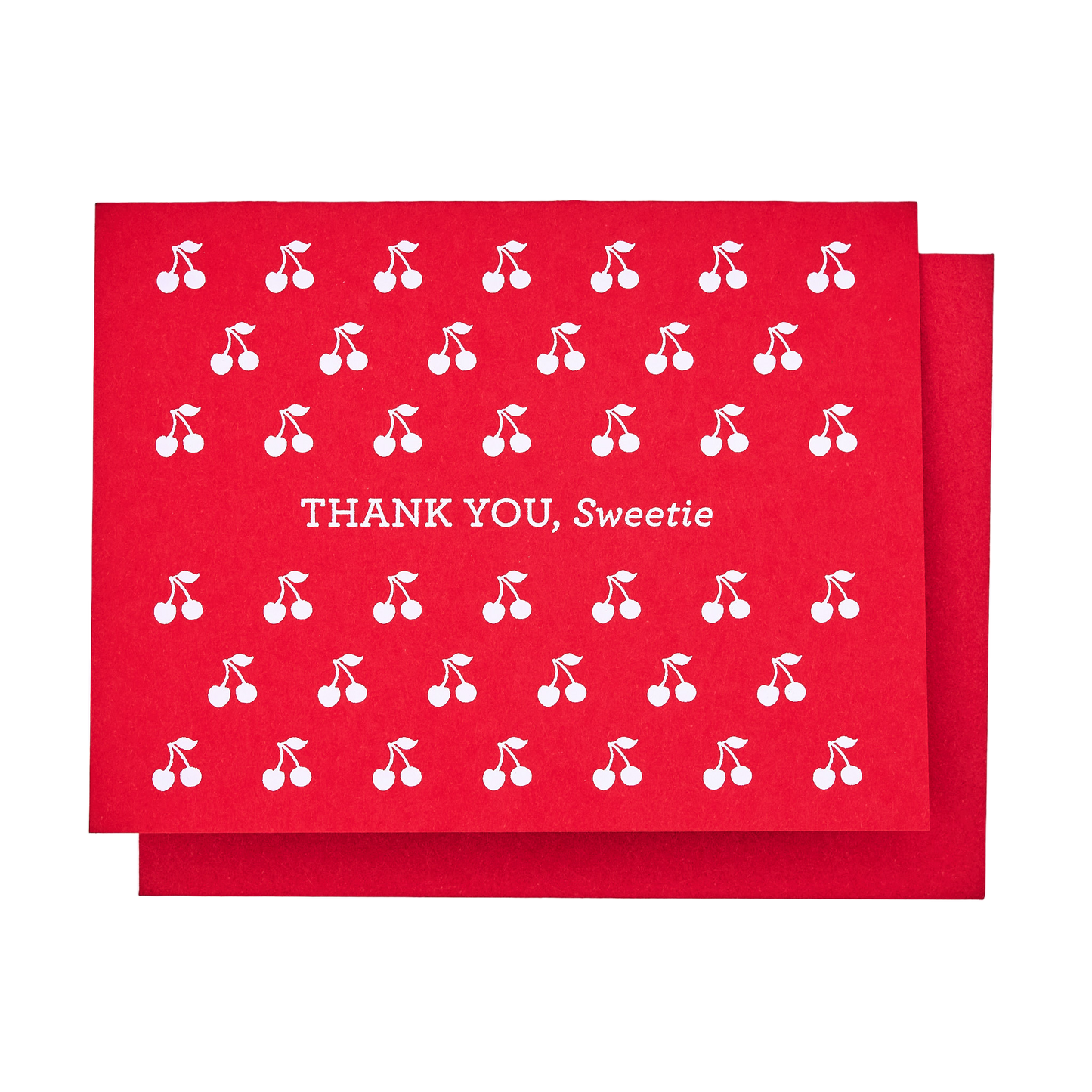 Cherry Thank You Card
