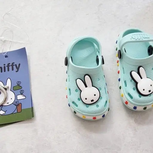 Miffy Sandal Keychain with Clear Shoe Case