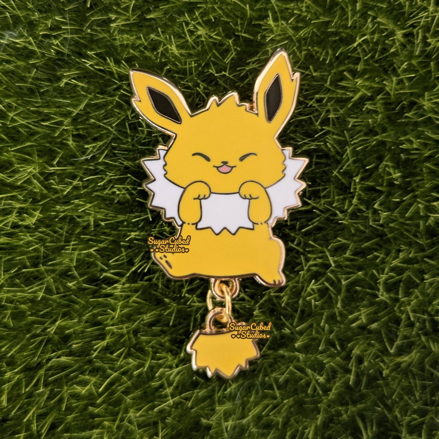 Eeveelution Dangle Tail Enamel Pins