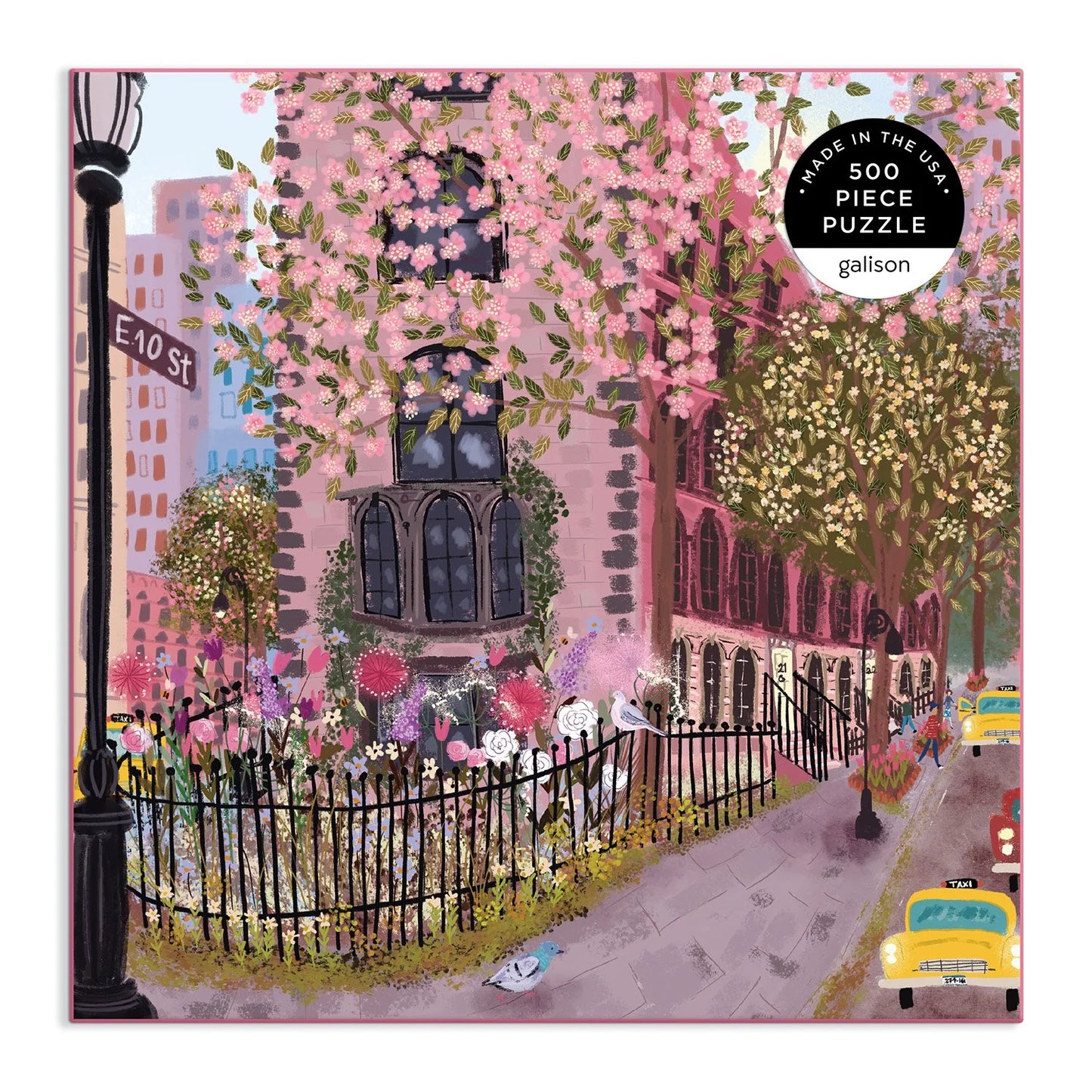 Blooming Streets 500 pieces