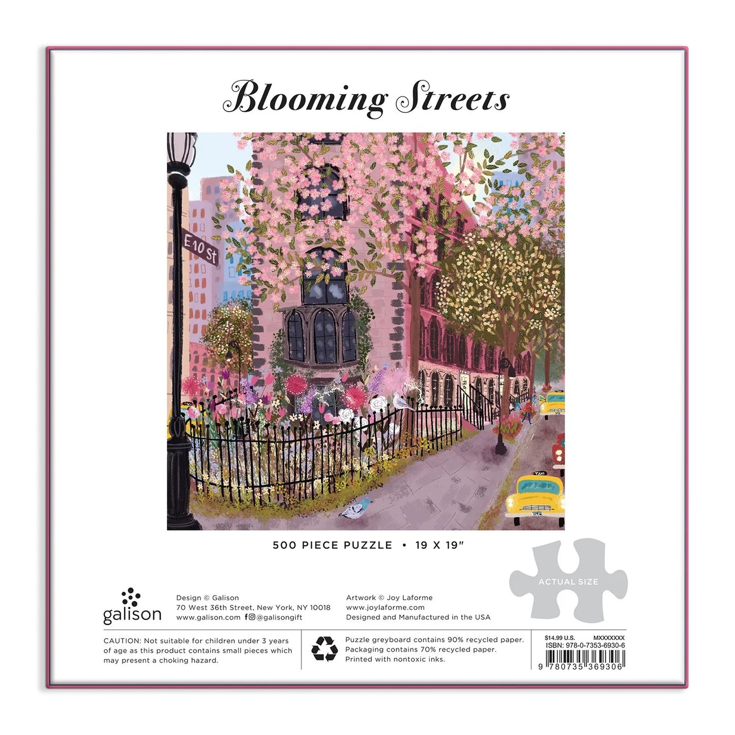 Blooming Streets 500 pieces