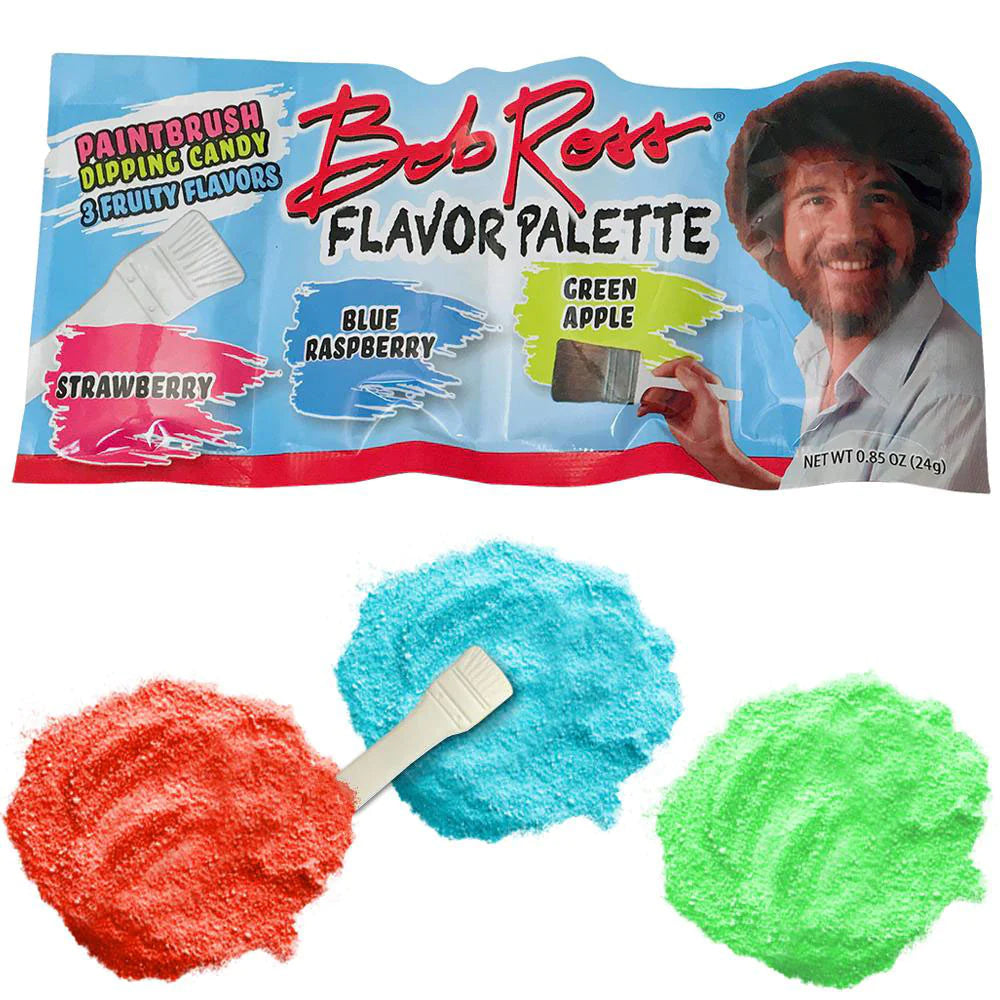 Bob Ross Palette Dip Candy