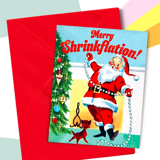 Merry Shrinkflation! Card