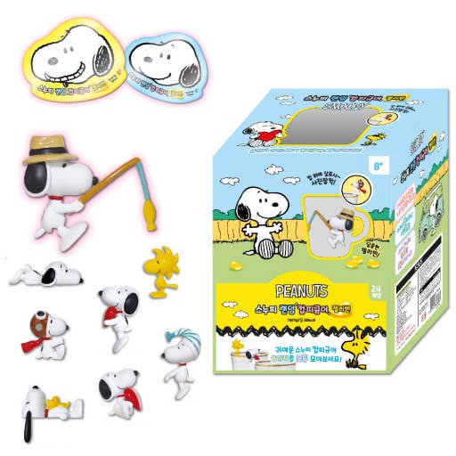Peanuts Snoopy Cup Deco Charm Figure Random
