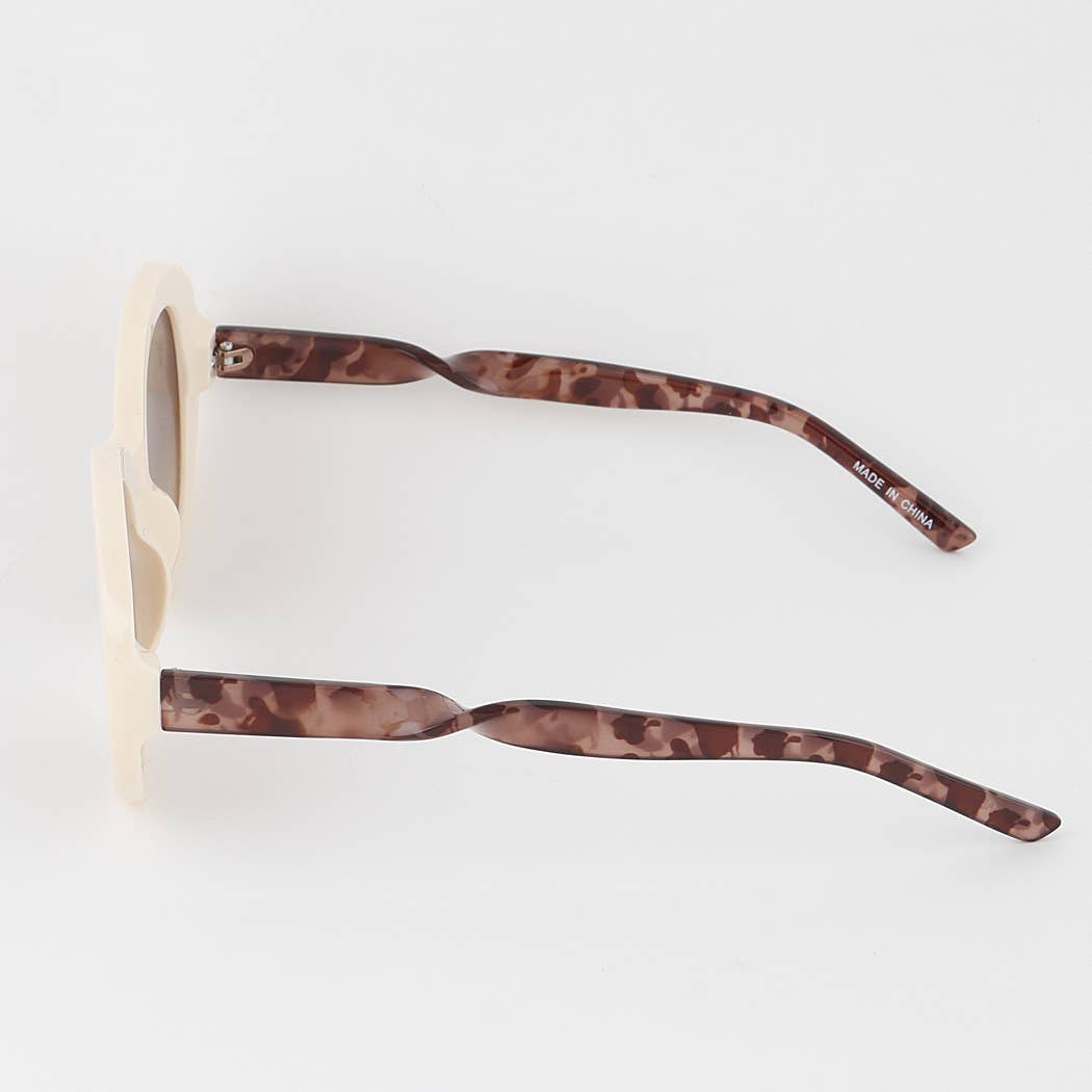 Minimal Round Sunglasses