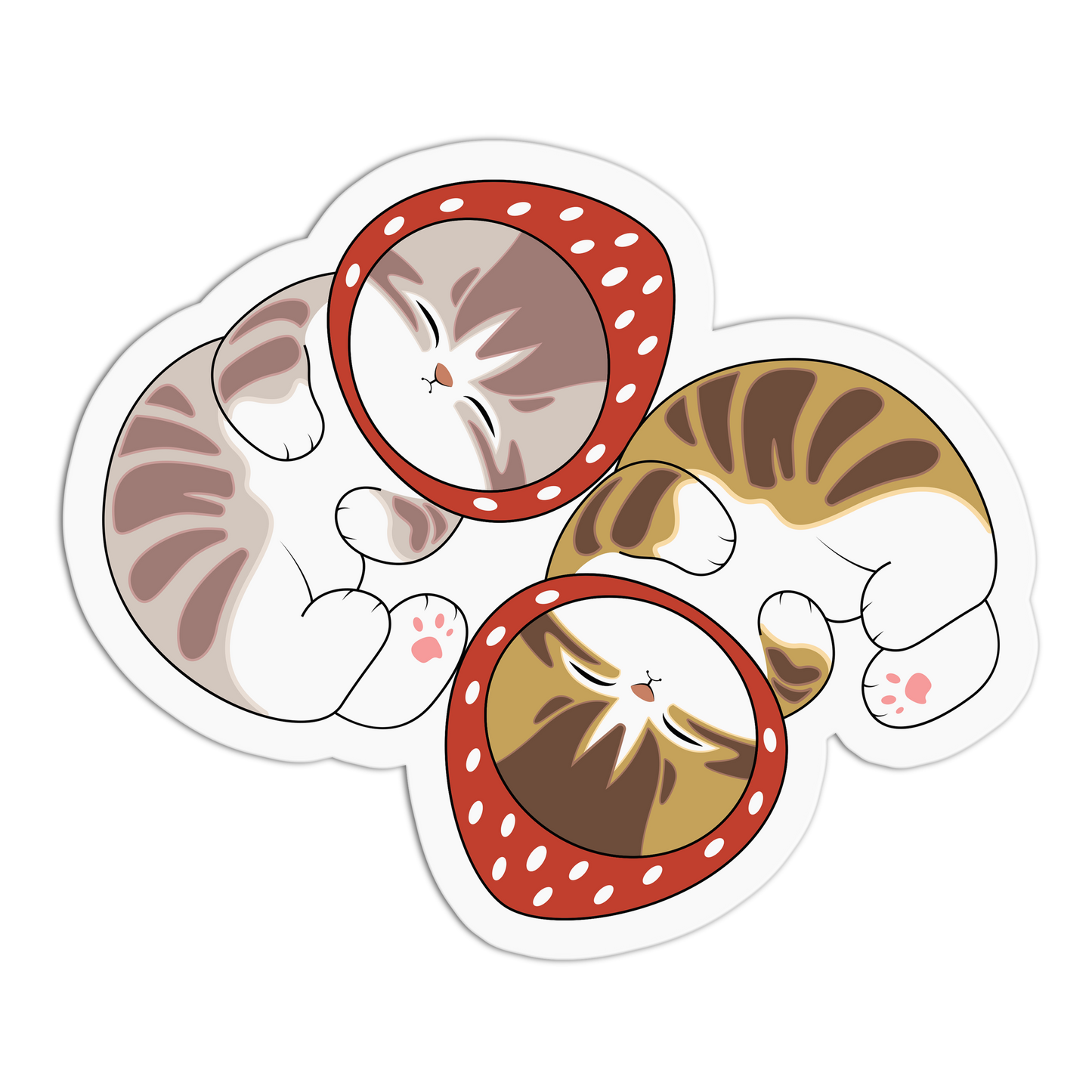 Capsule Cozy Cutie Cat Textured Stickers