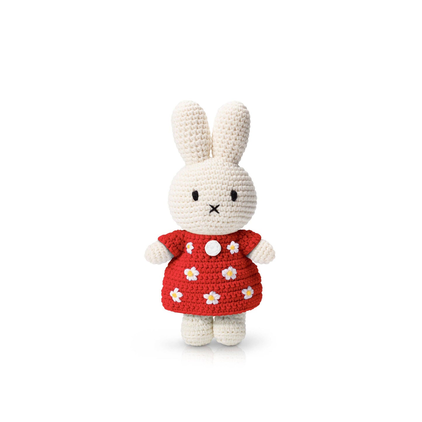 Crochet Miffy Little Flower Dress, Crochet Cute Bunny Doll