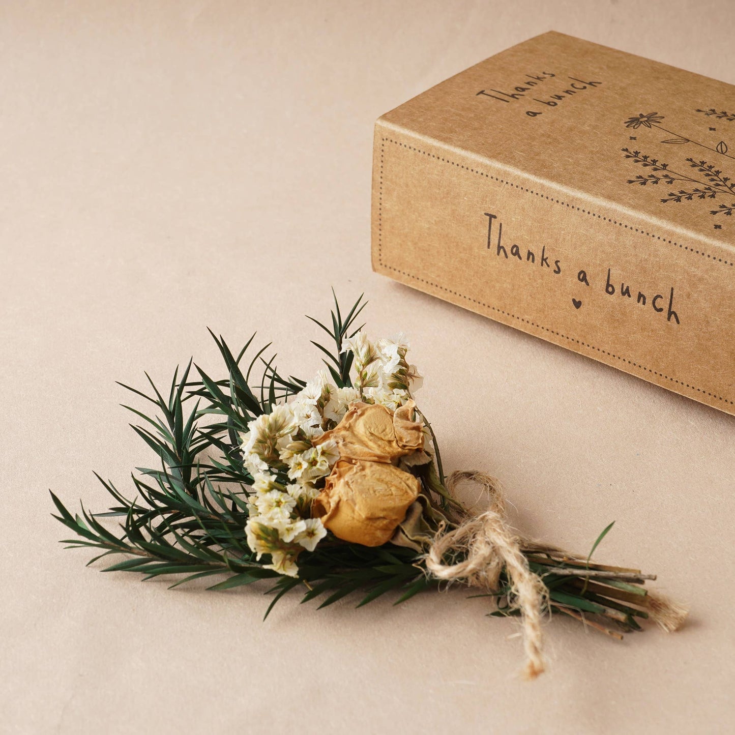 Send With Love 4 Asst. Dried Flower Bouquets In Display