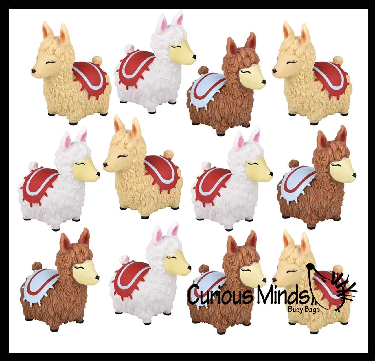 Sand Alpaca Llama - Sand Filled Squishy