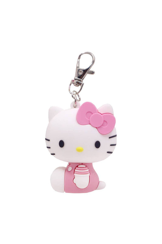 UPD KEYHK Hello Kitty 3D Keychain Charm With Clip