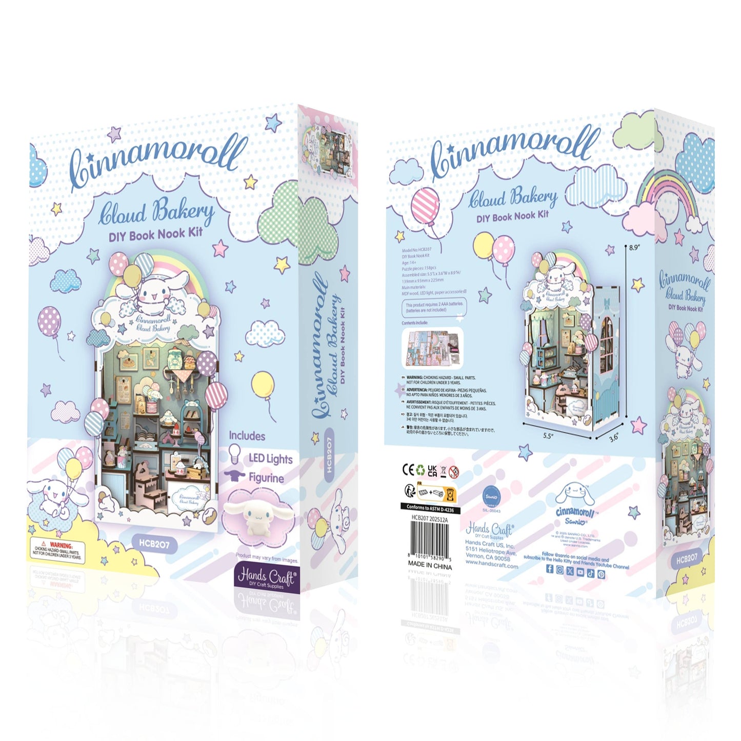 Cinnamoroll Cloud Bakery - DIY Book Nook Kit