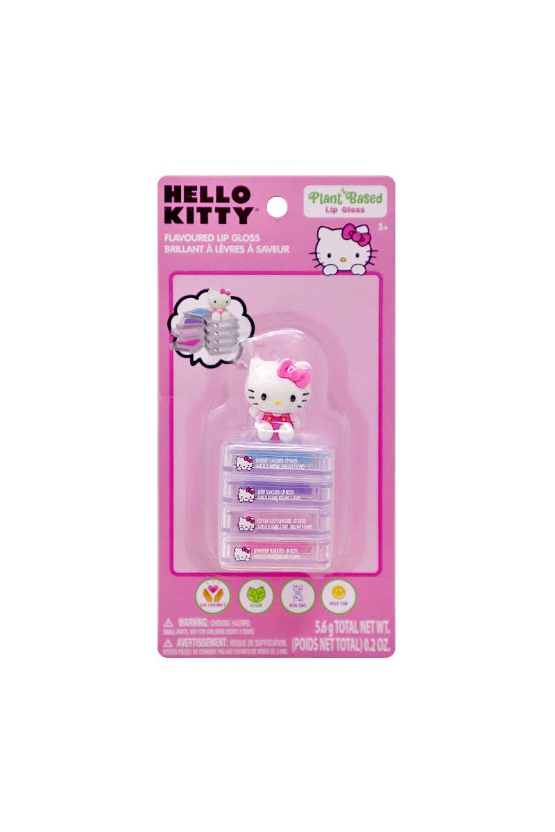 Hello Kitty 4 Lip Gloss Set