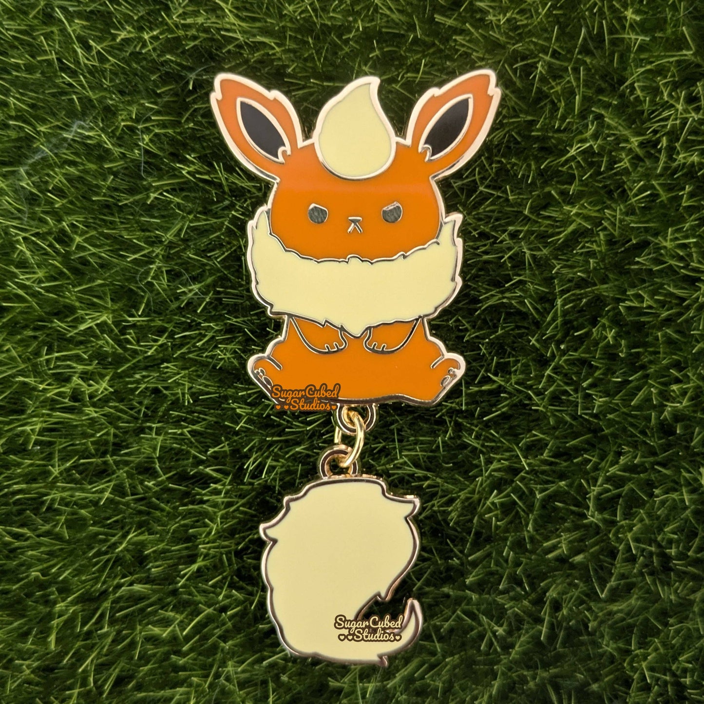 Eeveelution Dangle Tail Enamel Pins