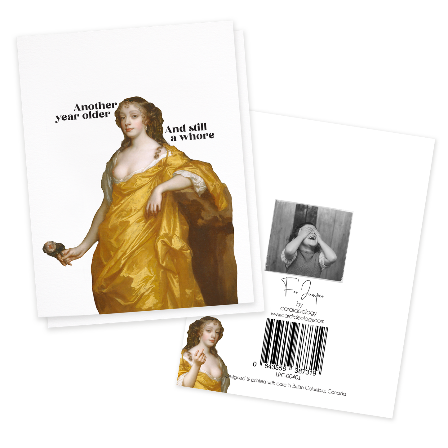 Still A Whore, Funny Birthday Greeting Card