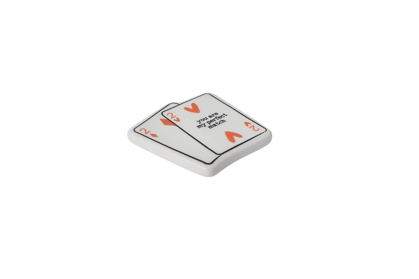 Just Smile 'Perfect Match' Ceramic Match Token