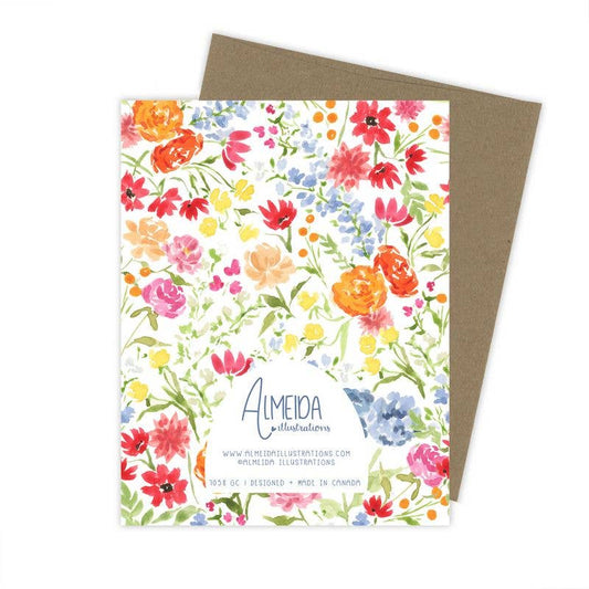 Happy Engagement Floral Card | Newly Engaged