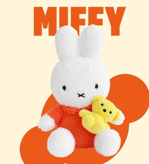 Ultra Soft Miffy with mini Bear Deco Gift Plush