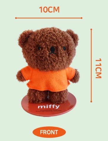 Detachable Magnetic Miffy Stand Figure Deco Plush