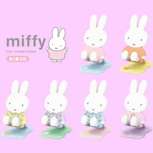 Miffy Figure Phone Grip with a Stand/Decoration Random Box