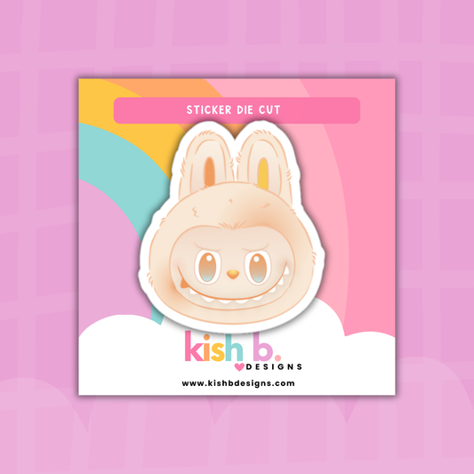 Positive Energy Monster Faces | Sticker Die Cut(s)