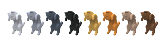 Kitty glass markers | set of 8