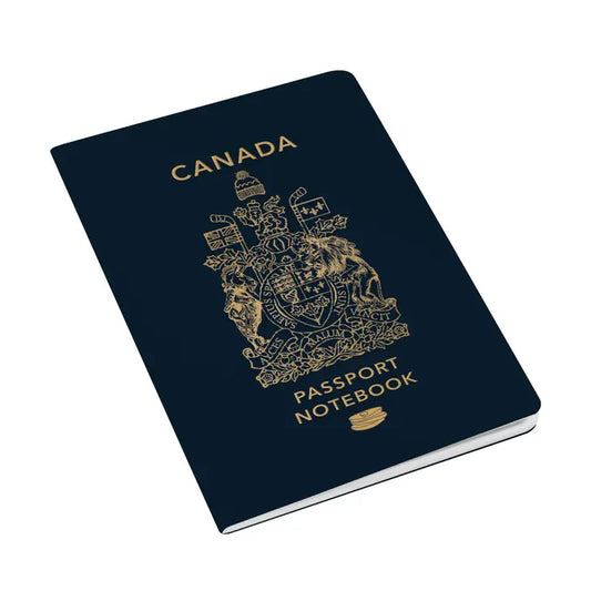 Canadian Passport Notebook