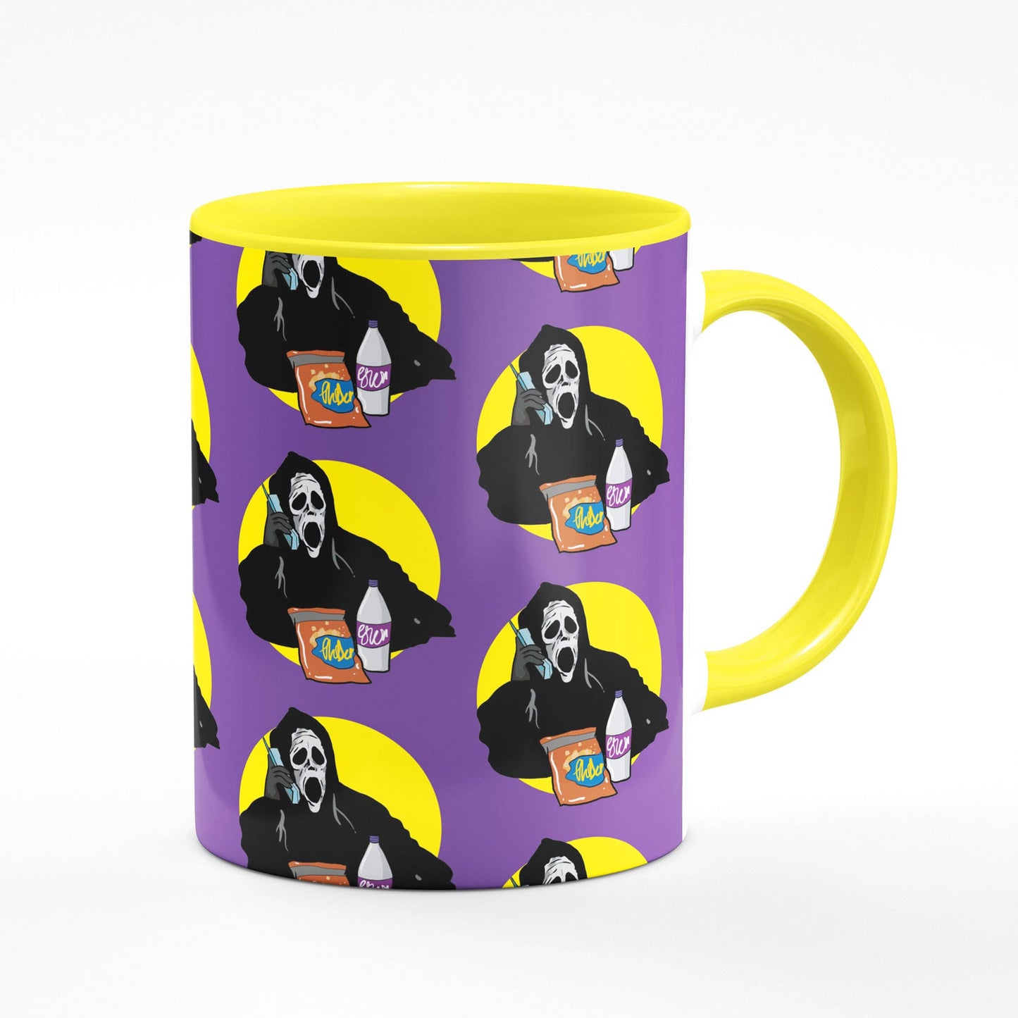 Ghostface Yellow Mug