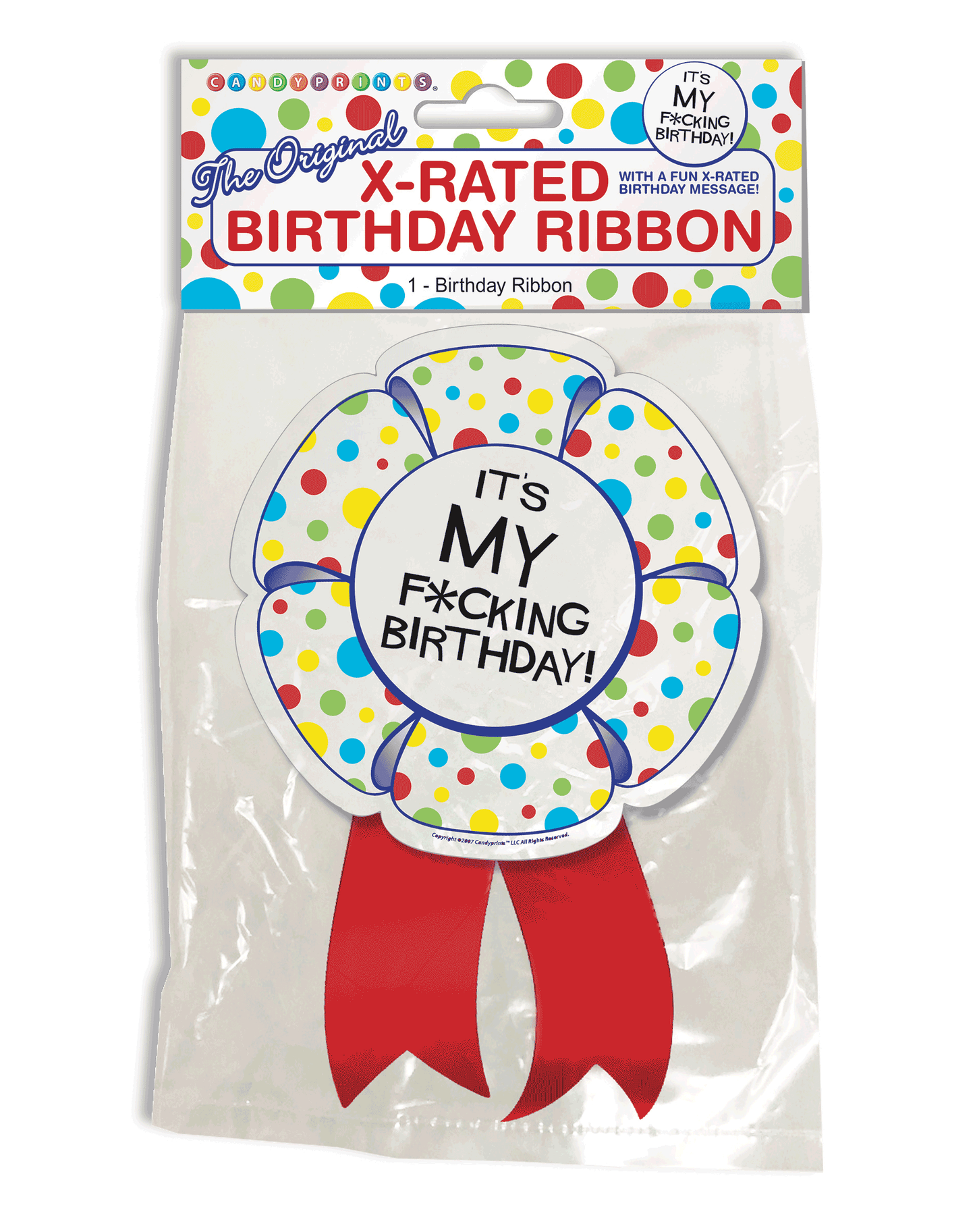 X-Rated Birthday Ribbon
