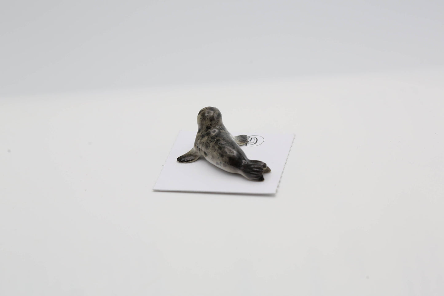 Andre Harbor Seal Pup Porcelain Miniature
