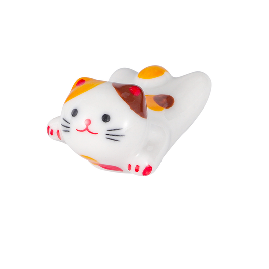 Cat Chopsticks Rest 2"L White
