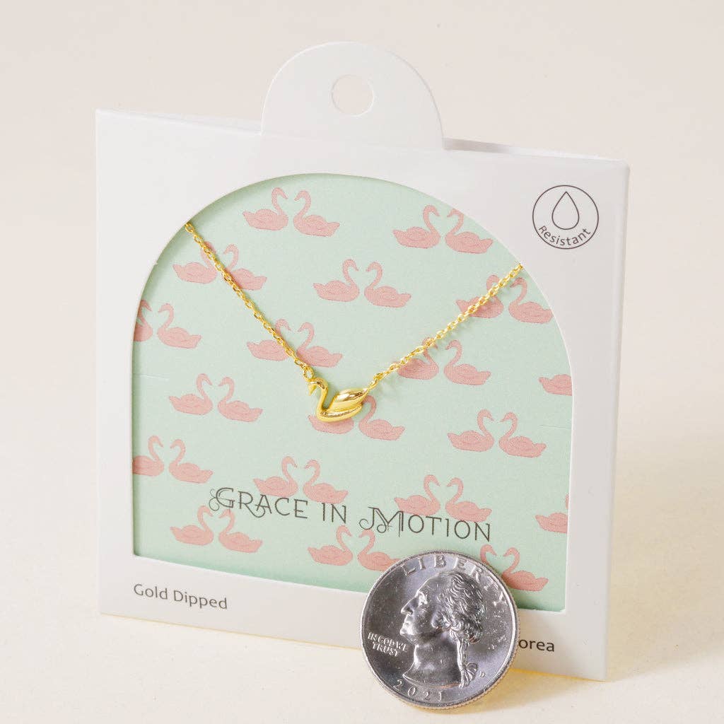 Swan-derland, necklace