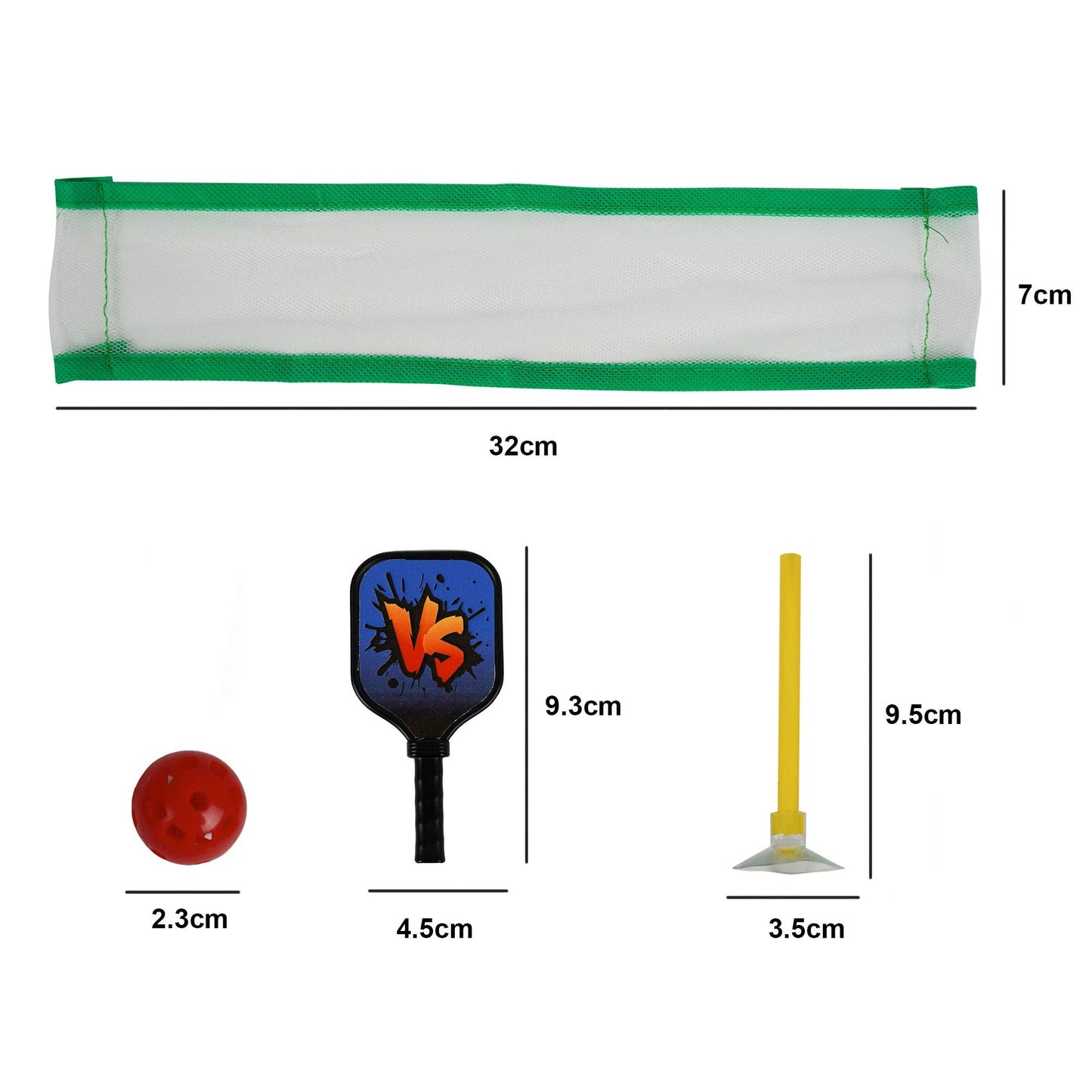 Gifts Finger Game Mini Pickleball Toy Set Tabletop Game