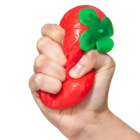 Strawberry Shaped Sensory Squishy Toy