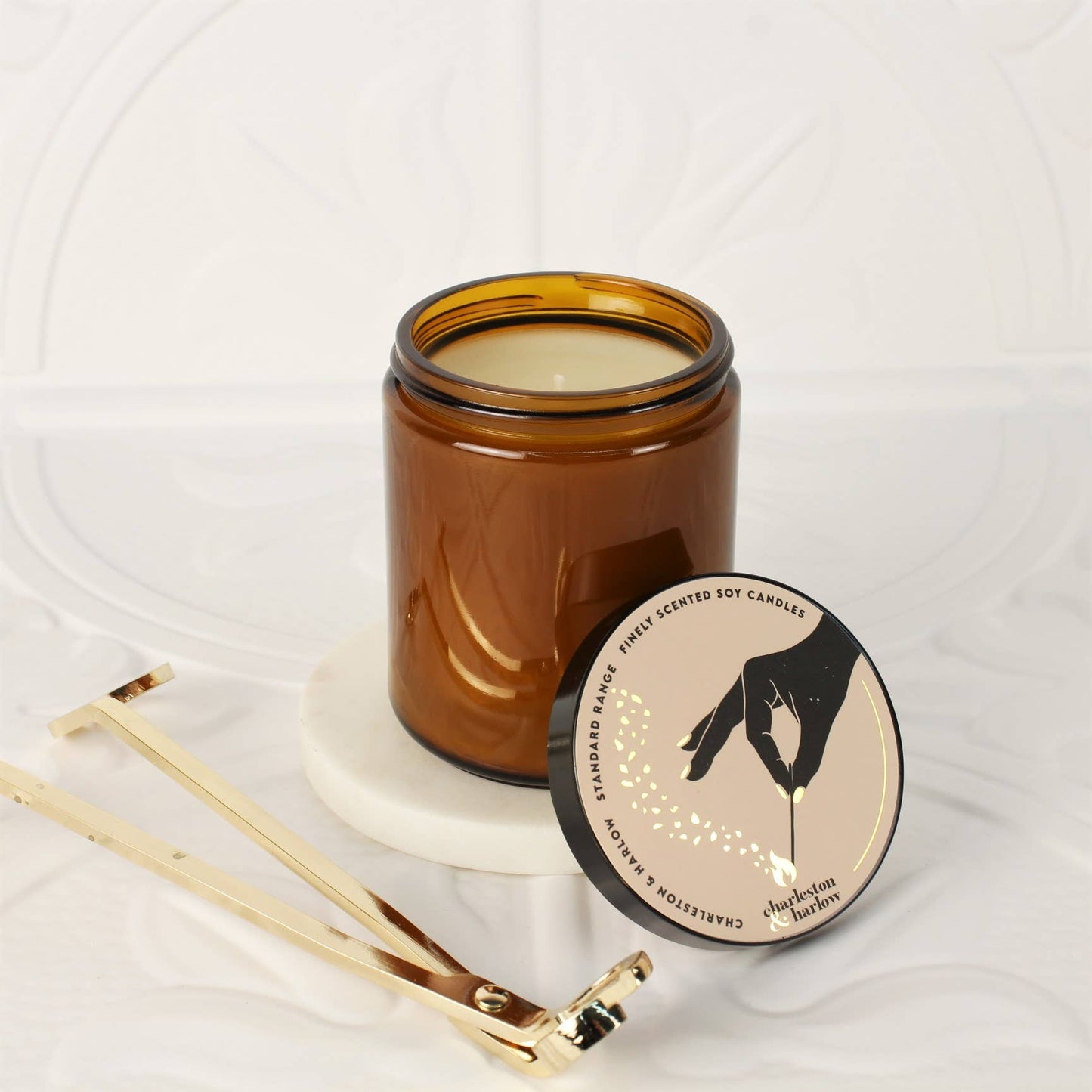 Room For Two - Bergamot, Almond + Tonka Soy Wax Candle 8oz