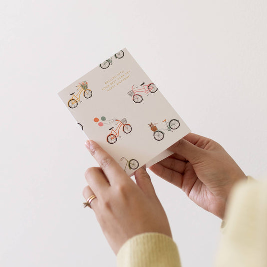 Bike Birthday Card