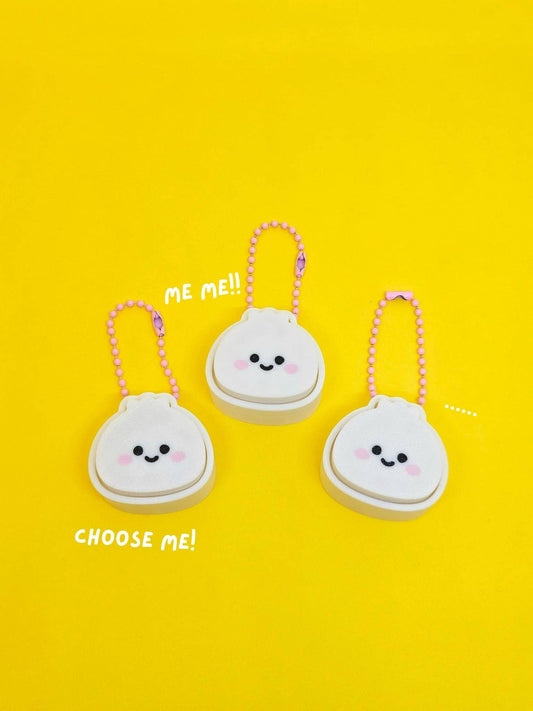 Soup Dumping Clicker Keychain